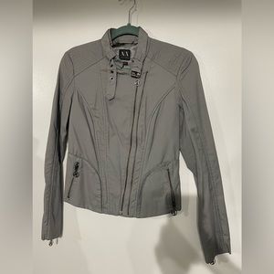 Armani Exchange Leather Jacket